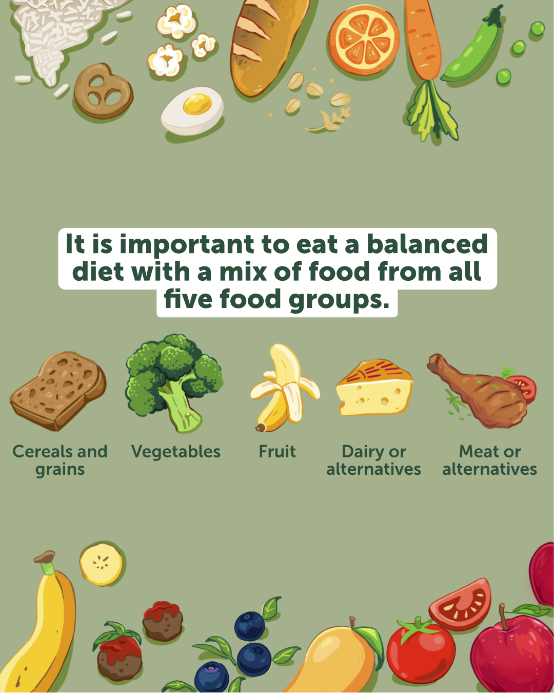 The food groups